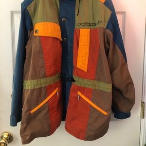 Vintage Adidas Colorblock Jacket